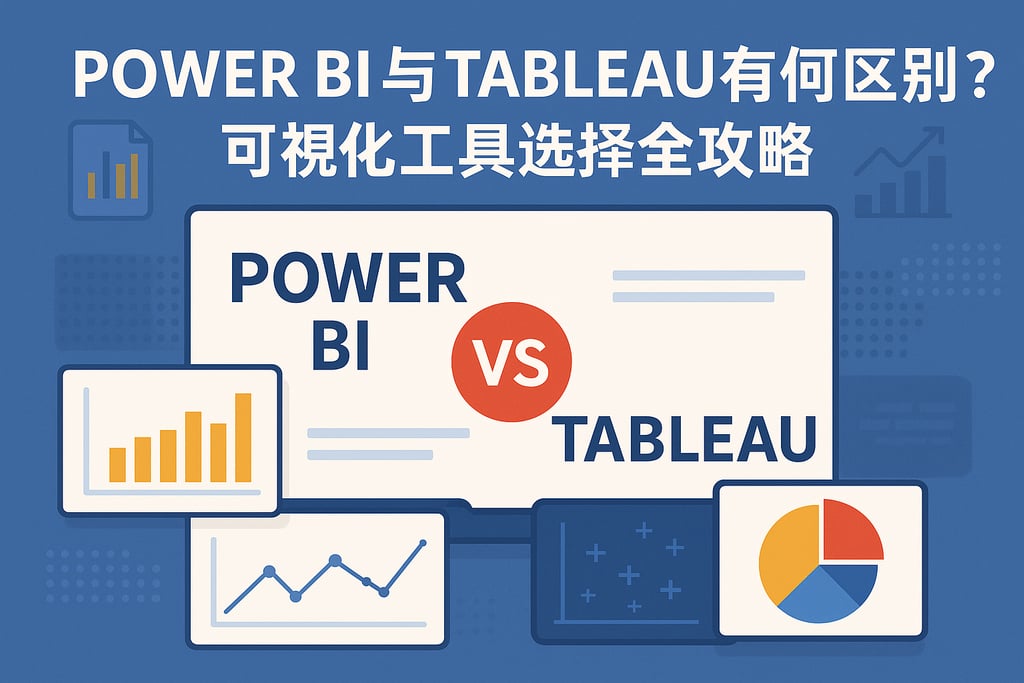 Power BI与Tableau有何区别？可视化工具选择全攻略